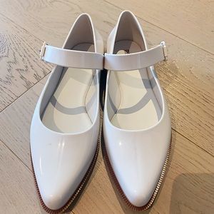 White Melissa waterproof shoes